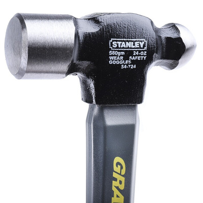 Stanley HCS Ball-Pein Hammer with Graphite Handle, 680g