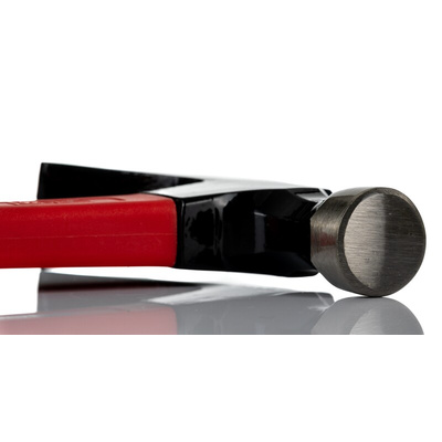 RS PRO Carbon Steel Claw Hammer with Fibreglass Handle, 450g