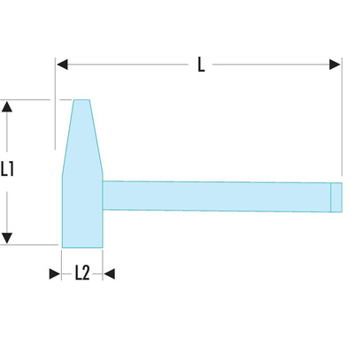 Facom Engineer's Hammer with Graphite Handle, 1.2kg