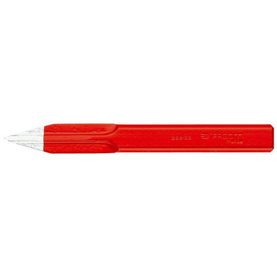 Facom Chrome Vanadium Forged Steel Cape Chisel, 200mm Length, 10 mm Blade Width