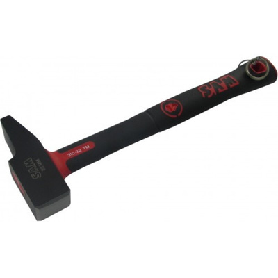 SAM Steel Riveting Hammer with Fibreglass Handle, 2.9kg