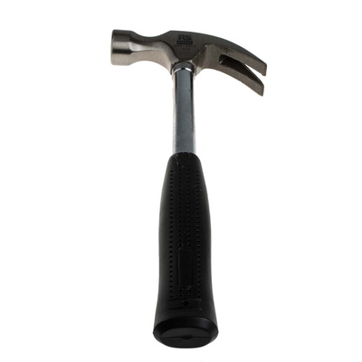 RS PRO Steel Claw Hammer with Forged Steel Handle, 450g