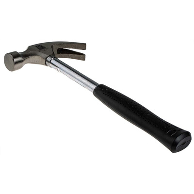 RS PRO Steel Claw Hammer with Forged Steel Handle, 450g