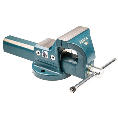 RS PRO Bench Vice x 100mm 150mm x 190mm, 18.5kg