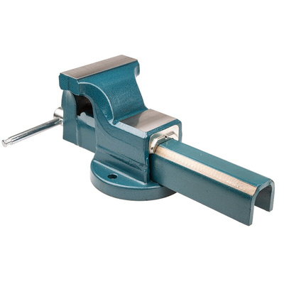 RS PRO Bench Vice x 100mm 150mm x 190mm, 18.5kg