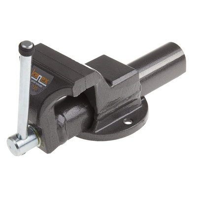 RS PRO Bench Vice x 75mm 160mm x 125mm, 8.5kg