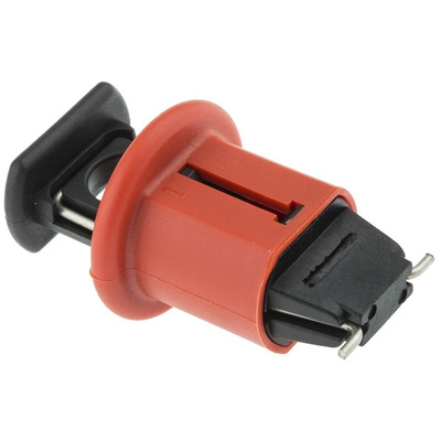 Brady 1 Lock 7mm Shackle Glass Fibre Reinforced Plastic, Stainless Steel Circuit Breaker Lockout- Red