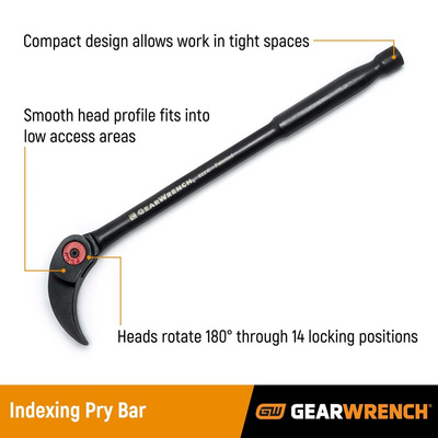 GearWrench Crow Bar, 8 in Length