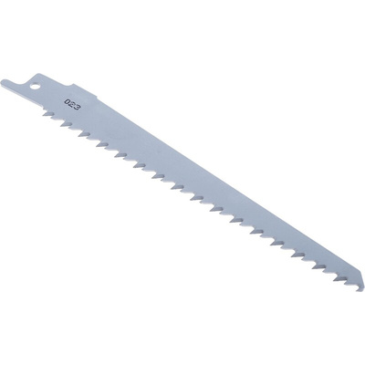 Bosch 150.0 mm HCS Pad Saw Blade, 6 TPI