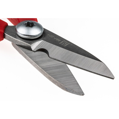 RS PRO 5.5 in Chrome Steel Electricians Scissors