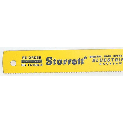 Starrett 350.0 mm Bi-metal Hacksaw Blade, 10 TPI