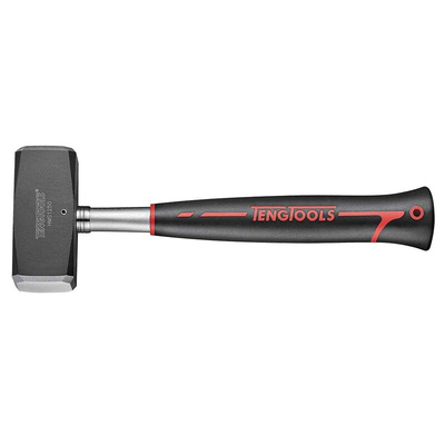 Teng Tools Medium Carbon Steel Lump Hammer with Steel Handle, 1.6kg