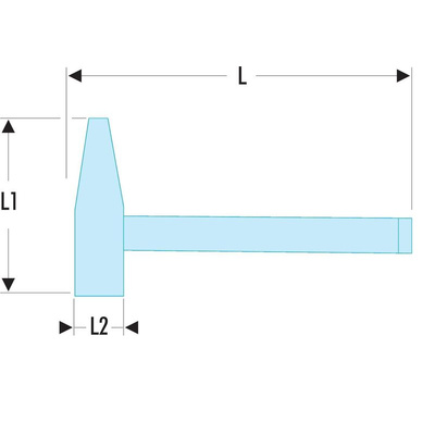 Facom Engineer's Hammer with Graphite Handle, 960g