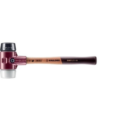 Halder Round Rubber Mallet 1.5kg With Replaceable Face