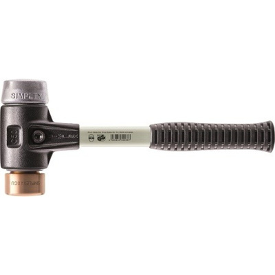 Halder Round Solid Copper Mallet 1.2kg With Replaceable Face