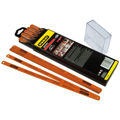 Stanley 300 mm High Speed Molybdenum Steel Hacksaw Blade, 24 TPI