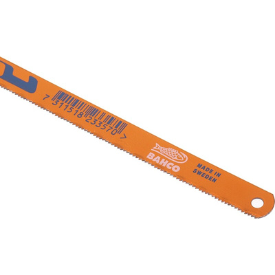Bahco 300.0 mm Spring Steel Hacksaw Blade, 18 TPI