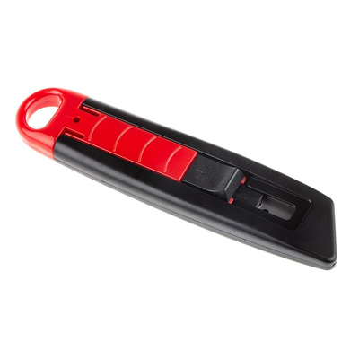RS PRO Safety Knife with Straight Blade, Retractable