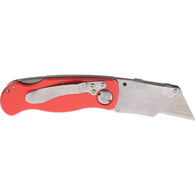 RS PRO Safety Knife with Straight Blade, Retractable