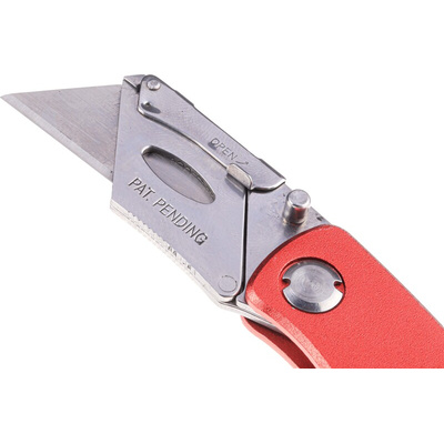 RS PRO Safety Knife with Straight Blade, Retractable