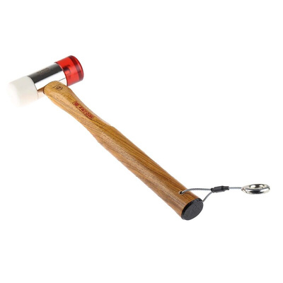 Facom Neoprene, Nylon, Polyurethane Mallet 370g With Replaceable Face