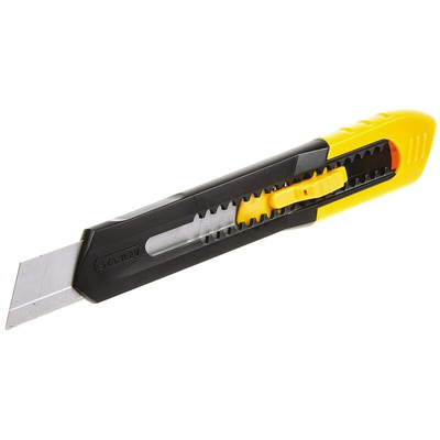 Stanley Safety Knife with Snap-off Blade, Retractable