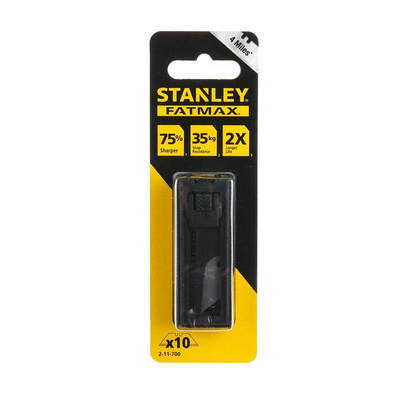 Stanley FatMax Flat Safety Knife Blade, 10 per Package
