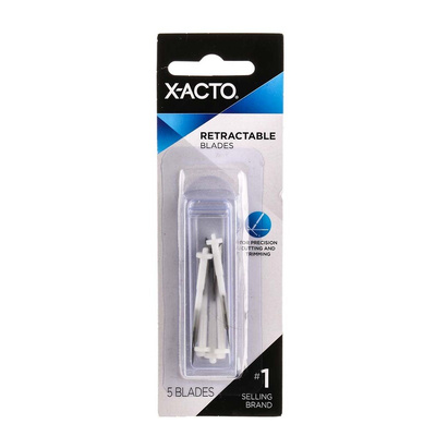 X-Acto Carbon Steel Scalpel Blade, No.9, 5 per Package