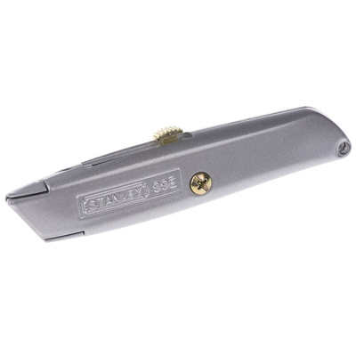 Stanley Safety Knife with Straight Blade, Retractable