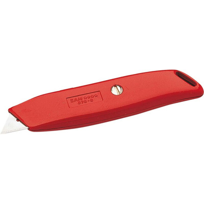 SAM Safety Knife with Straight Blade, Retractable