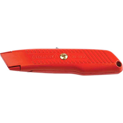 Stanley Safety Knife with Straight Blade, Retractable
