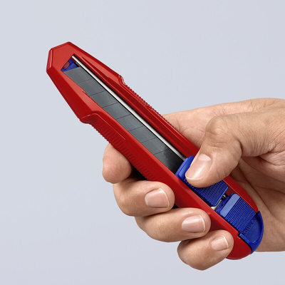 Knipex Knife with Cutter Blade Blade, Retractable, 118mm Blade Length