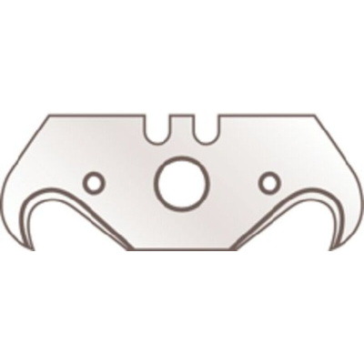MARTOR Steel Curved Safety Knife Blade, 51 x 19 x 0.63 mm, 10 per Package