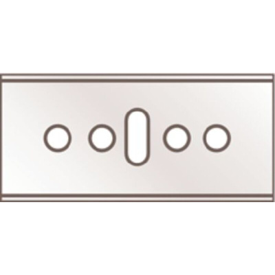 MARTOR Steel Standard Safety Knife Blade, 39 x 18.5 x 0.3 mm, 10 per Package