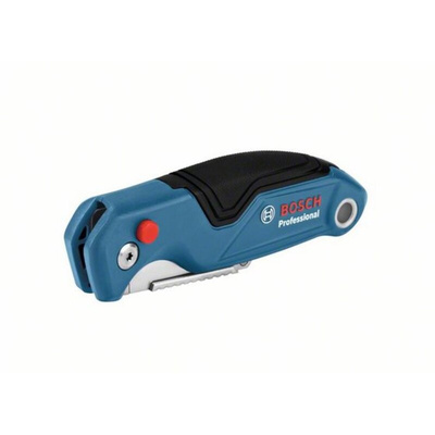 Bosch Professional Folding Knife Snap-off Blade Folding Knife, 124mm Closed Length, 137g