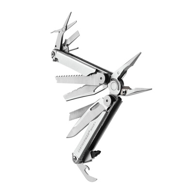 Leatherman Wave+ Straight, Multitool Knife, 100mm Closed Length, 241g