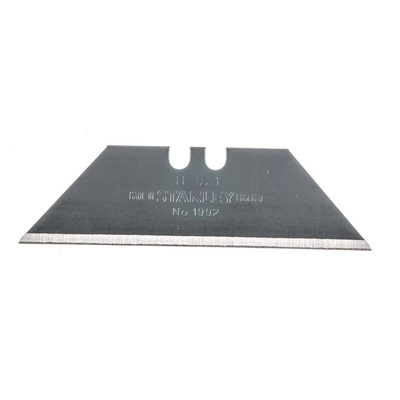 Stanley Flat Safety Knife Blade, 10 per Package