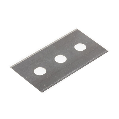 RS PRO Flat Safety Knife Blade, 10 per Package