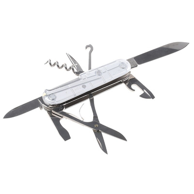 Swiss Army Knife Victorinox SilverTech Straight, Multipurpose Knife, 91mm Closed Length, 84g