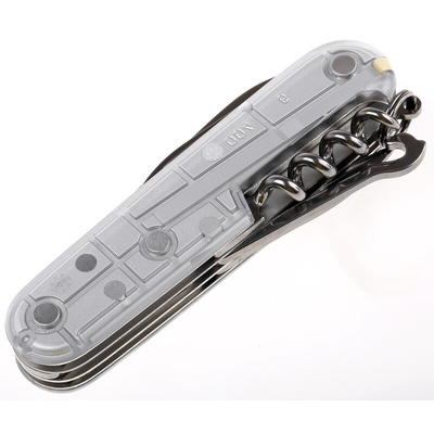 Swiss Army Knife Victorinox SilverTech Straight, Multitool Knife, 91mm Closed Length, 85g