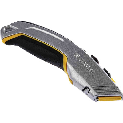 Stanley Tools Safety Knife with Straight Blade, Retractable
