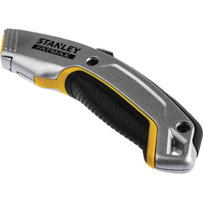 Stanley Tools Safety Knife with Straight Blade, Retractable