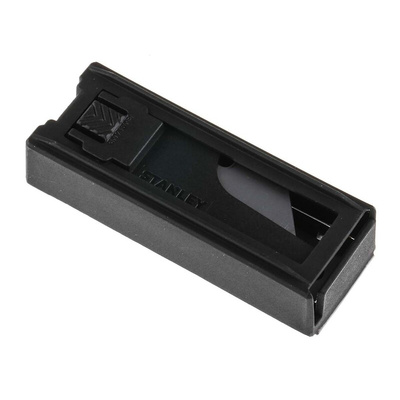 Stanley Flat Safety Knife Blade, 10 per Package