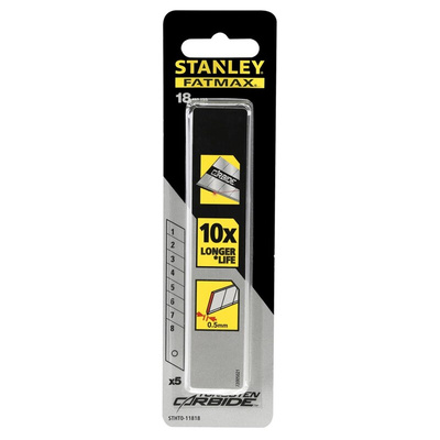 Stanley Flat Snap-off Blade, 5 per Package