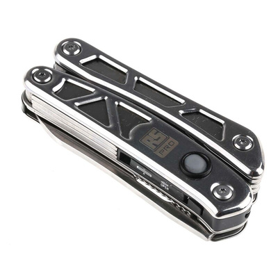 RS PRO Straight, Multitool Knife, 130mm Closed Length, 29g