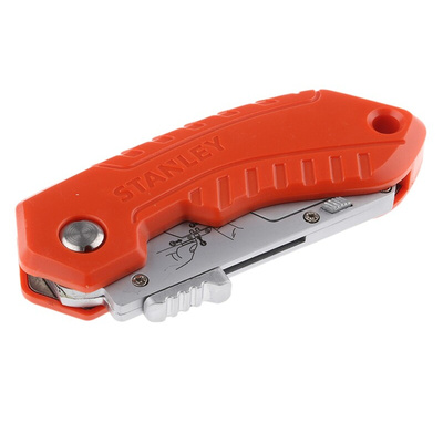 Stanley Safety Knife with Straight Blade, Retractable