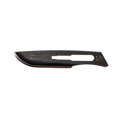 Swann-Morton Carbon Steel Scalpel Blade, No.10, 100 per Package