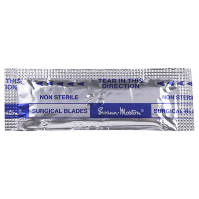 Swann-Morton Carbon Steel Scalpel Blade, No.26, 100 per Package