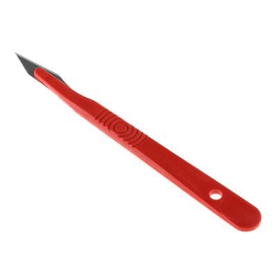 Swann-Morton Carbon Steel Flat Scalpel Blade, 25A, 50 per Package