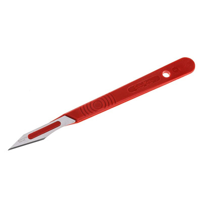 Swann-Morton Carbon Steel Flat Scalpel Blade, 25A, 50 per Package